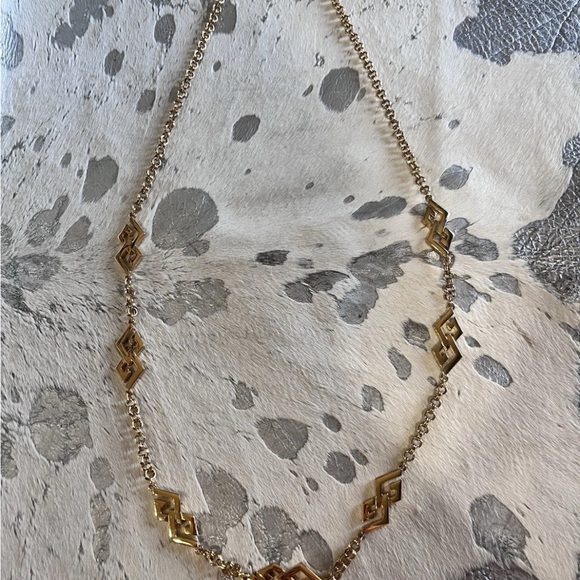 AUTHENTIC Gold Givenchy Double G Necklace
